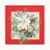 Set of Ethel "Christmas Wreath": a tablecloth 110x150 cm, with VGMO, salf. 40x40 cm - 4 pcs
