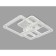 LED LED LED Ambrella Light, Ice, FA1732, 3XLED, 145 W, 10875LUM, 3000-6400K, white color, chrome