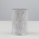 New Year's candle "Christmas tree" 5.5x8 cm, silver