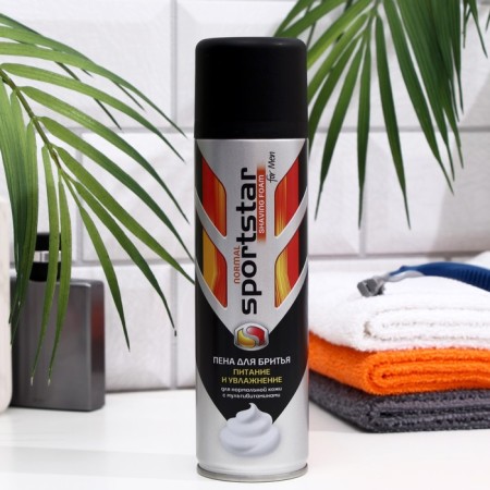 Shaving foam Sport Star Normal, for normal skin, 200 ml