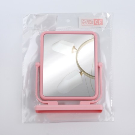 Mirror desktop, mirror surface 9.5 × 12 cm, pink color-4