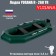Yugana R-260 TR boat, hinged mines, olive color