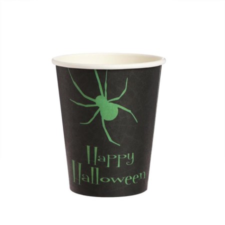 Paper glasses "Spider", set of 6 pcs.
