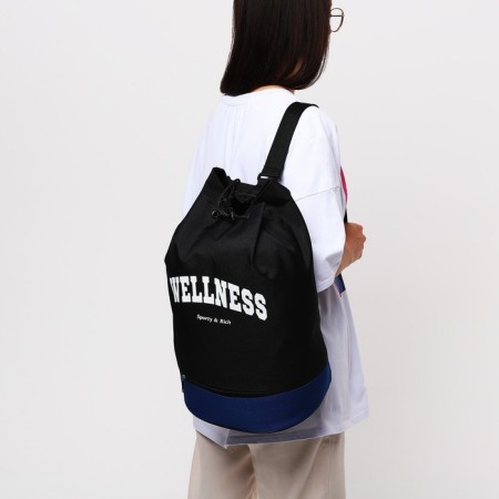The backpack of the school Torba Wellness, 45x20x25, the cord bastard, blue/black-6