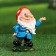 Garden Figure "Gnome Hands in different directions" 13x10x17cm