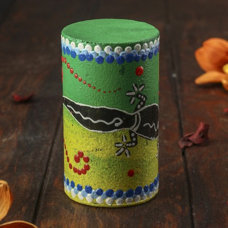 Musical instrument drum - noise of rain mix 10x6x6 cm-8