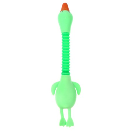 Developing toy "Duck", squeaks, Mix colors-4