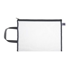 A4 format folder-converte, with a pen, gray
