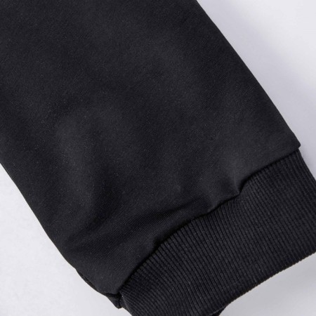 Pants for a boy, height 122 cm, black color-3