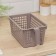 Storage basket with a handle, 28 × 16 × 12 cm, color mix
