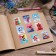 Paper stickers "animals", with coloring, 11 x 15.5 cm, new year