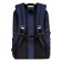 Youth backpack 41.5 x 29 x 18 cm, Grizzly, ergonomic back, laptop compartment, blue