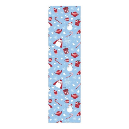 Walking on the table "New Year's mood", Oxford, size 40x145 cm-1