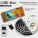 Set for creating a gypsum pallet with paints "Circle"
