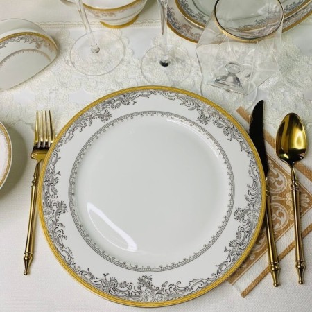 A set of lenardi plates "Isidora", d = 27 cm, 6 pcs