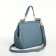Women's bag on magnet Textura, small size, color gray-blue