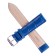 Solomon watch strap 20 mm, genuine leather, L-20 cm, blue