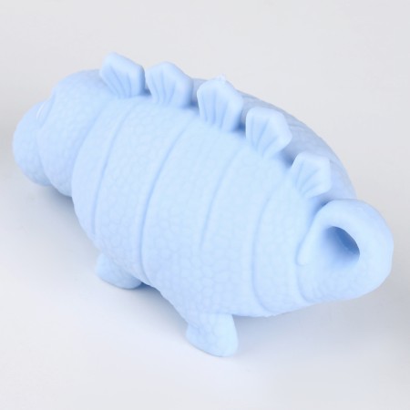 Ball children's rubber hornet light "Dino", Mix colors, in showbox-3