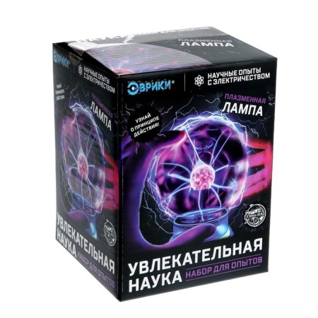 Set for experiments "Fascinating science, plasma lamp"-11