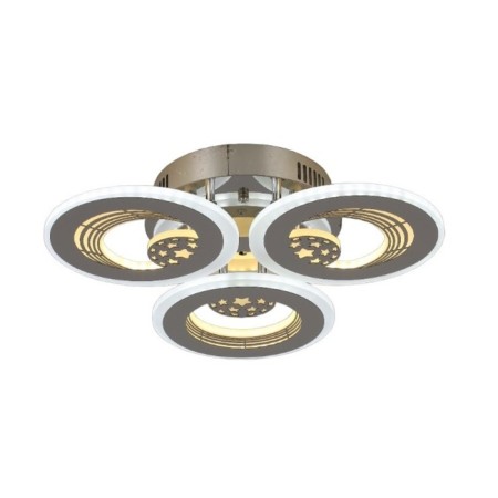 LED LED Economic Club 51264/3CR, 3XLED, 9x45x45 cm, chromium color