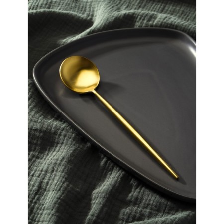 Spoon of stainless steel table Magistro "folk", length 21 cm, gold color