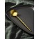 Spoon of stainless steel table Magistro "folk", length 21 cm, gold color
