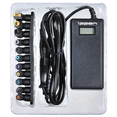 IPPON D90U power supply is automatic 90W 15V-19.5V 8-Connectors 4.5a 1xusb 2.1a from household 107350-5