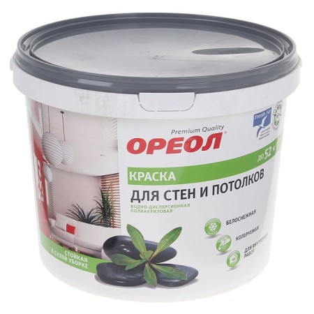 Paint water-dispersion halo for internal work 6.5 kg