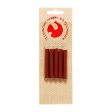 Sanggina is dark, set of 5 pieces (length55 ± 1 mm; diameter 8 mm ± 1 mm), in the blist