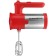 Mixer Maunfeld MF-321R, manual, 300 watts, 5 speeds, 4 nozzles, red