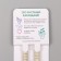 Growing gift pencils mini "chamomile + lavender" set 2 pcs.