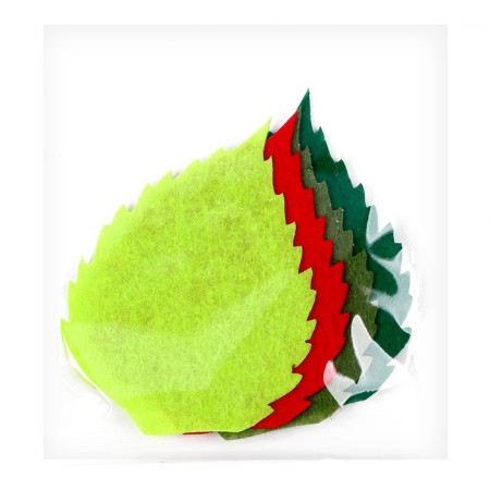 Stickers "Birch leaves", set 4 pcs.-2