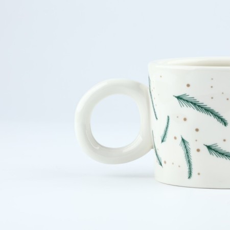 New Year's ceramic mug "New Year's magic", 400 ml-1