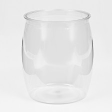 Aquarium round plastic, 2.8 liters