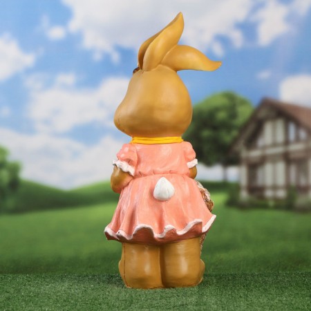 Garden figure "Bunny with a basket" 51x25x24cm-2