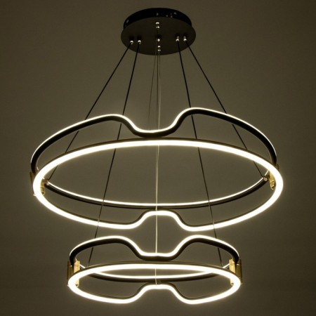 Lumber "Holter" LED 236W 3000-6000K black 60x60x9cm Bayerlux-4