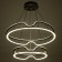 Lumber "Holter" LED 236W 3000-6000K black 60x60x9cm Bayerlux
