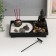 Zen Garden "Bronze Buddha" sand+aroma packs+stones 22x15x12.5 cm