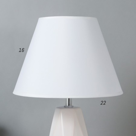 Board lamp 16873/1wt E14 40W white 23x23x36 cm Risalux-3
