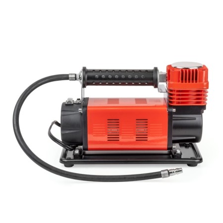 Car compressor "aggressor" AGR-160, metal, 12V, 600W, performance 160 l/min, adapters for pumping boats, bag-4