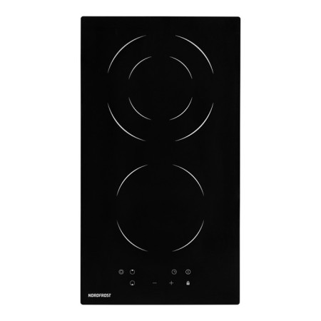 Hon surface NordFrost EM 3029 B, sensory, 2 burners, black-1