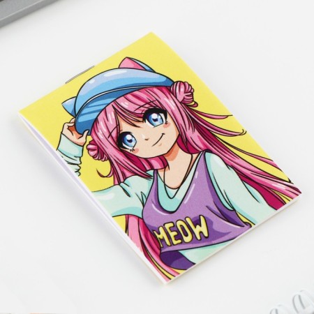 Gift set: notebook and keychain "Anime"-5