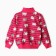 Sweatshirt for girls, color fuchsia, height 98 cm