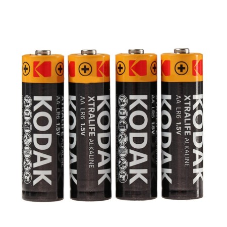 Alkalin battery Kodak Xtralife, AA, LR6-4S, 1.5V, Spike, 4 pcs.
