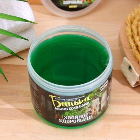 Thick soap for a bathhouse healthy health 450 ml-2