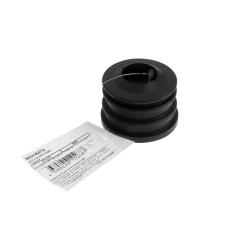 Transitional cuff Masterprof IS. 131646, D = 40 x 25 mm, for sewer pipes, heating and equipment, black-2