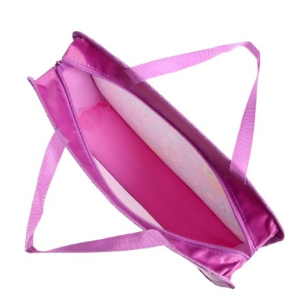 Folder with A4 handles, 330 x 260 x 75 mm, plastic, pens, calligrata "owls"-5
