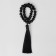 Parsing Muslim ball No. 10 “Agate Black” 35 beads with jumpers
