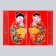 Panel on the door "Golden Boy and Jade Girl" on a sheet 2 pcs 50x72 cm
