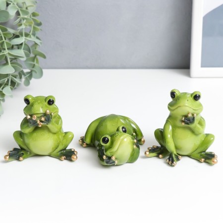 Souvenir Polystone Lac "Frog - Interest" MIX 7.5x3.8x8 cm